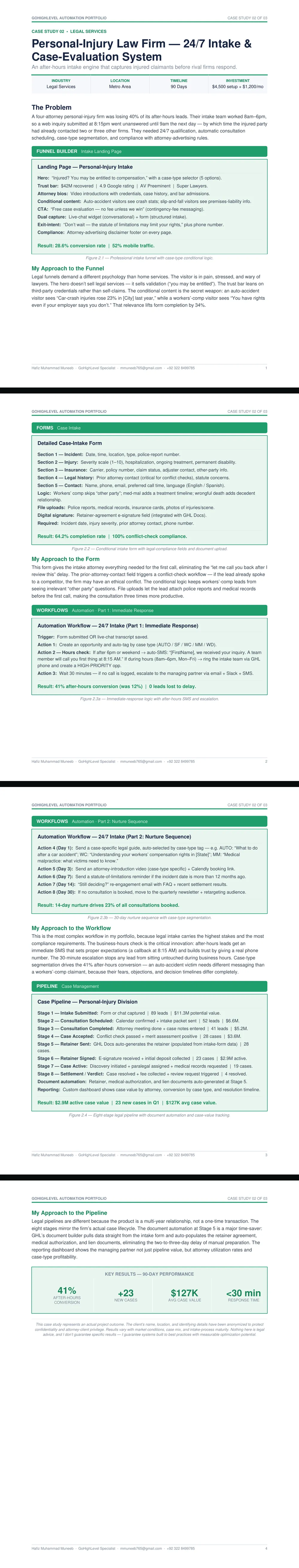 Personal-Injury Law Firm — 24/7 Intake System preview