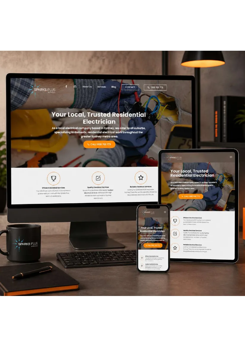Sparks Plus website project