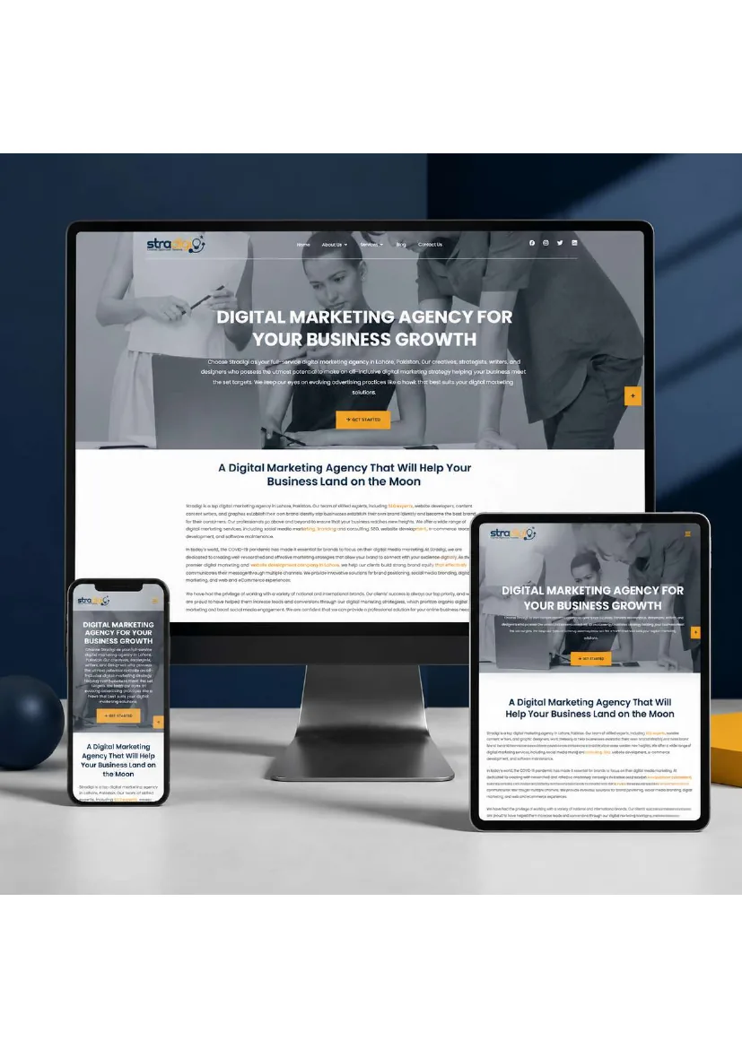 Digital Growth Agency website project
